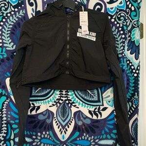 NWT Smoke Rise Red crop jacket XS